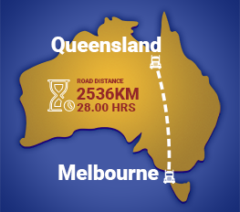 Melbourne to Queensland Removalists